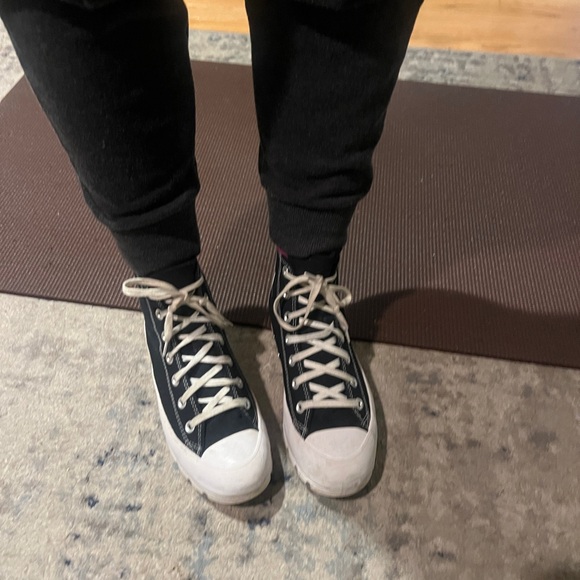 Converse Hightop platform sneakers - Picture 9 of 10